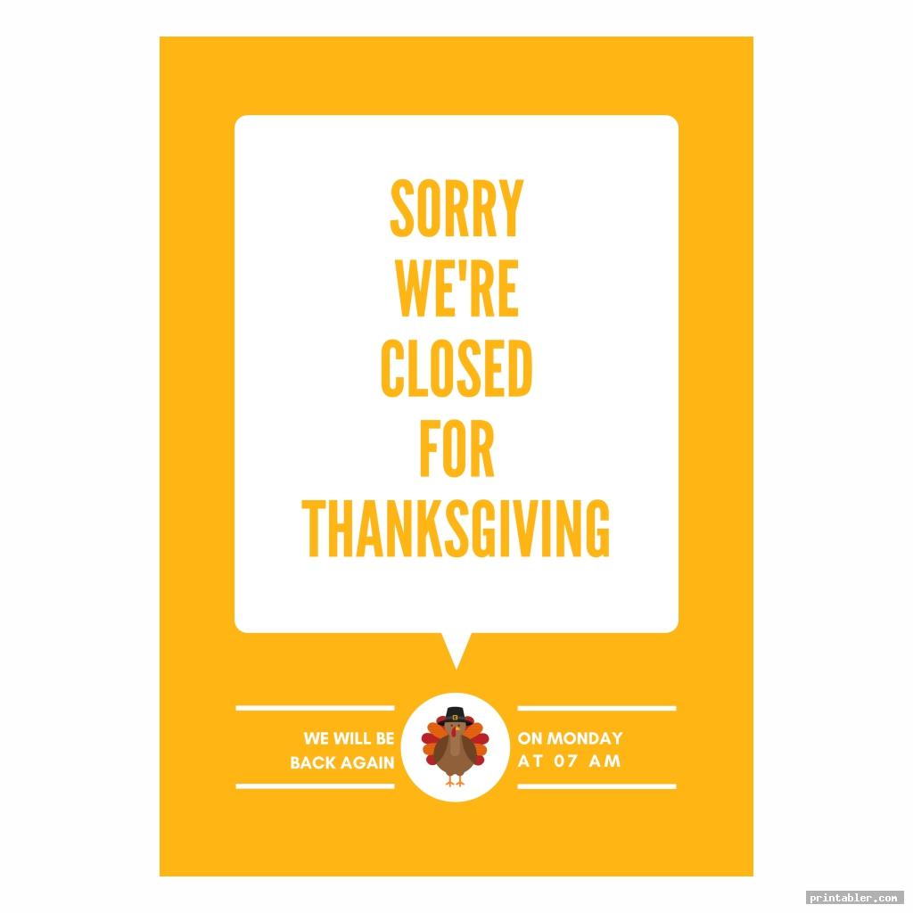 thanksgiving-closed-sign-printable