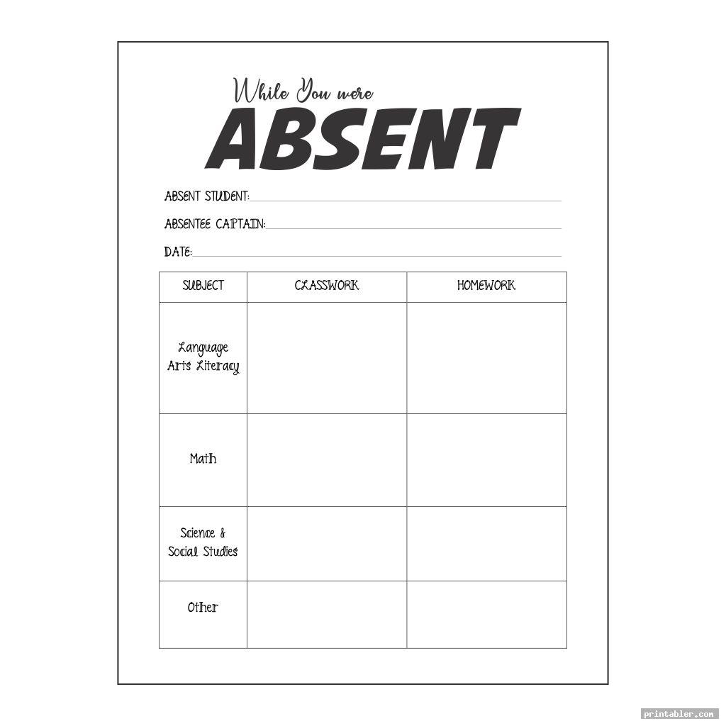 while-you-were-absent-printable-printabler