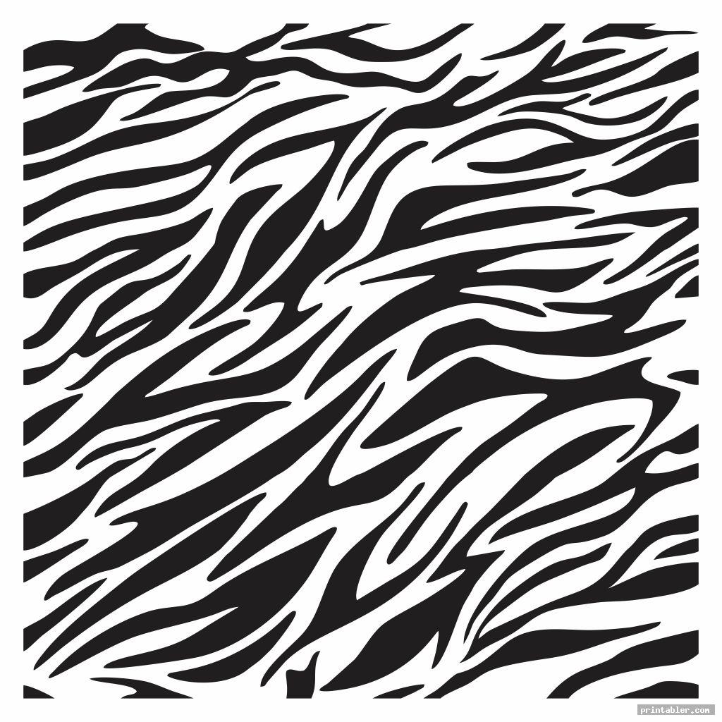 Printable Tiger Stripe Camo Stencil - Printable Word Searches