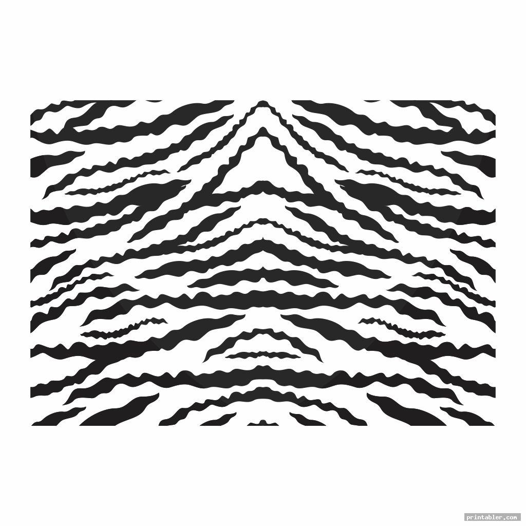 Printable Tiger Stripe Camo Stencil